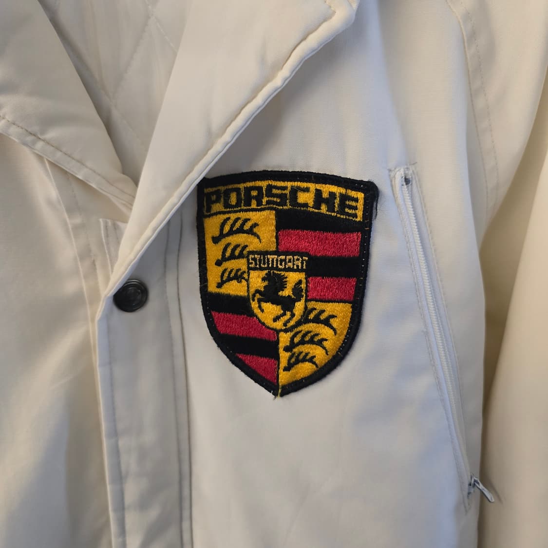 포르쉐 PORSCHE 자켓 화이트 크레스트 빈티지 상품이미지3