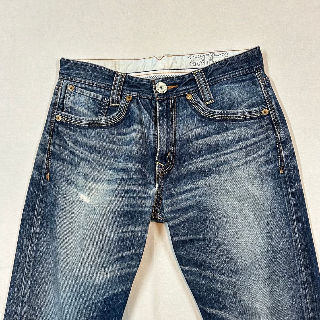 30inch) 리바이스 523 유니크 워싱 데님 청바지 상품이미지7