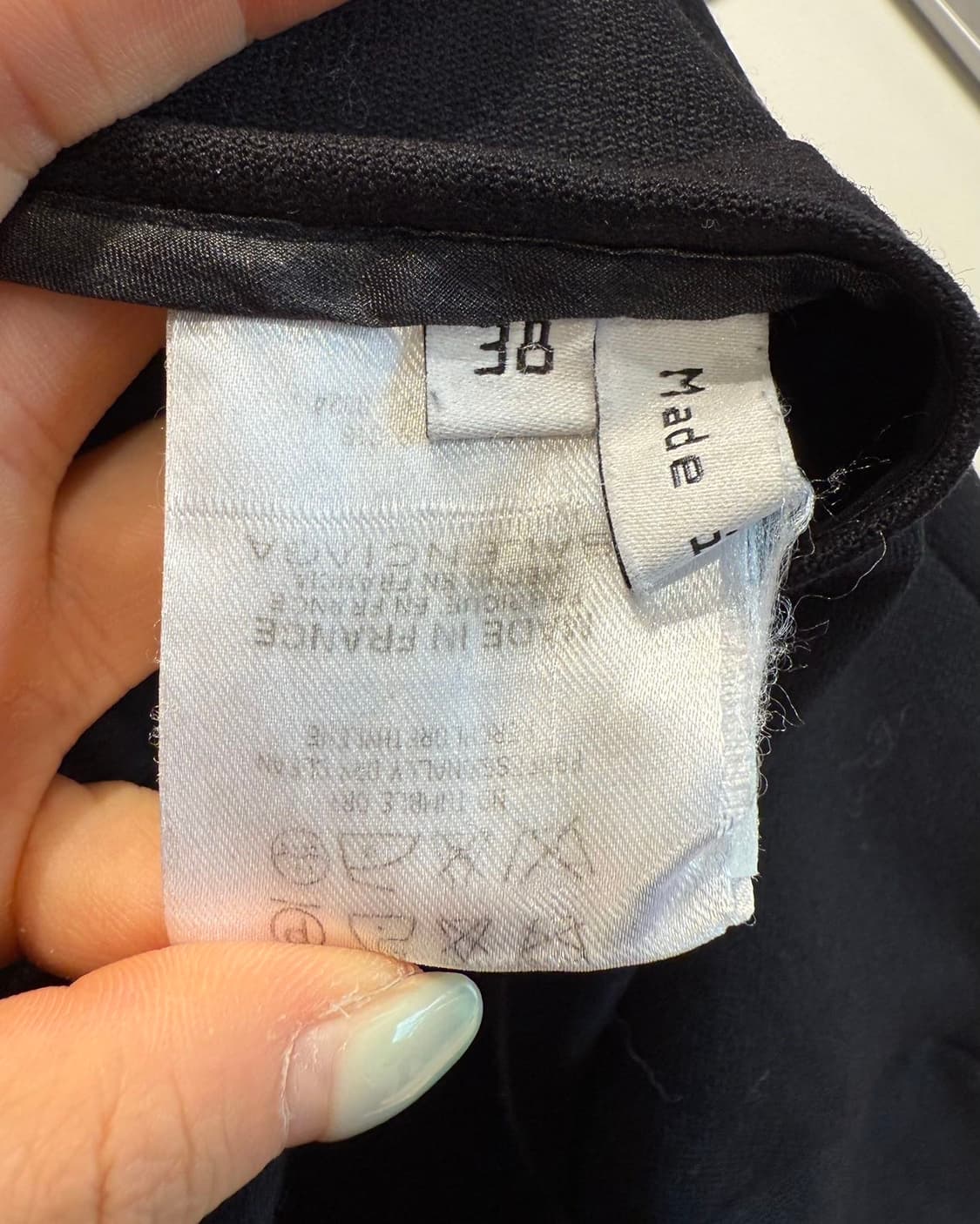 발렌시아가 블랙 프릴 미디스커트  상품이미지9