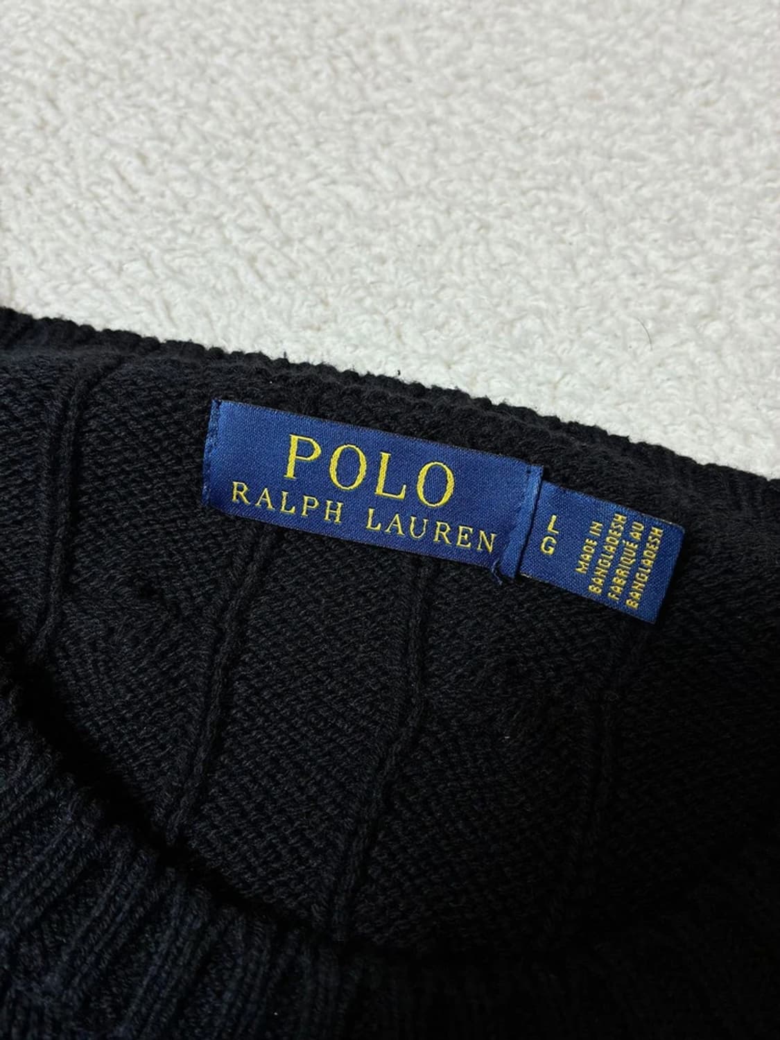 폴로 랄프로렌 시그니처 포니 케이블 니트 PN7686 상품이미지6
