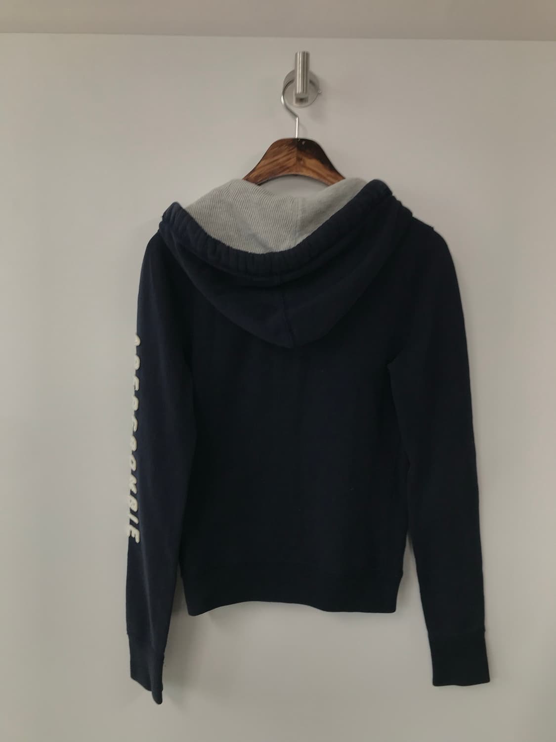 아베크롬비 y2k 와투케 딱붙 네이비 후드집업 상품이미지3