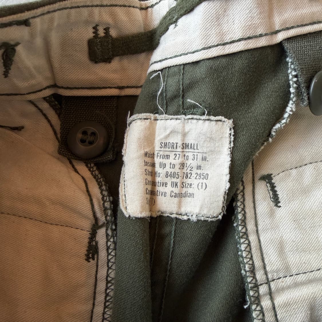 US army m-65 필드 팬츠 상품이미지8