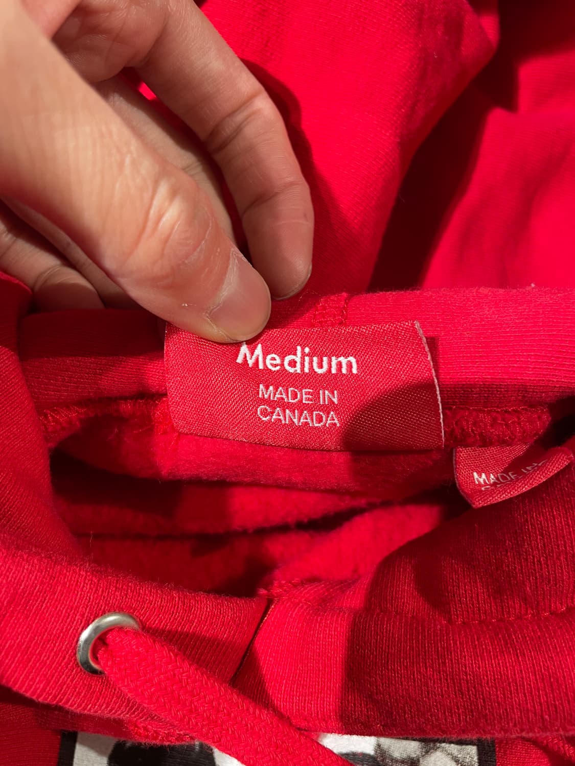 슈프림 레드 스모 헤어 컷 후디  상품이미지7