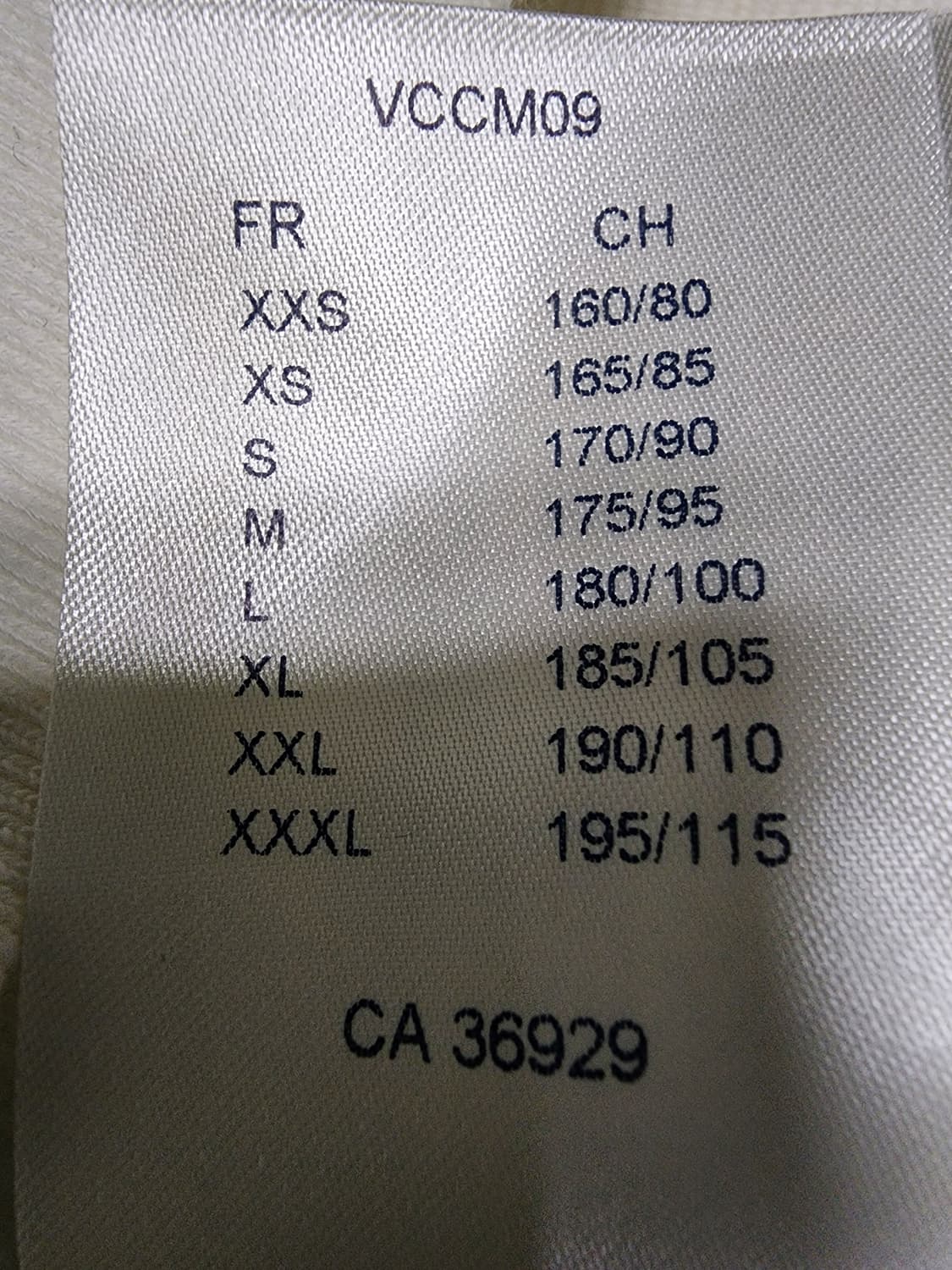 루이비통 다미에 체크 맨투맨 티셔츠 XXL 105-110사이즈 상품이미지6