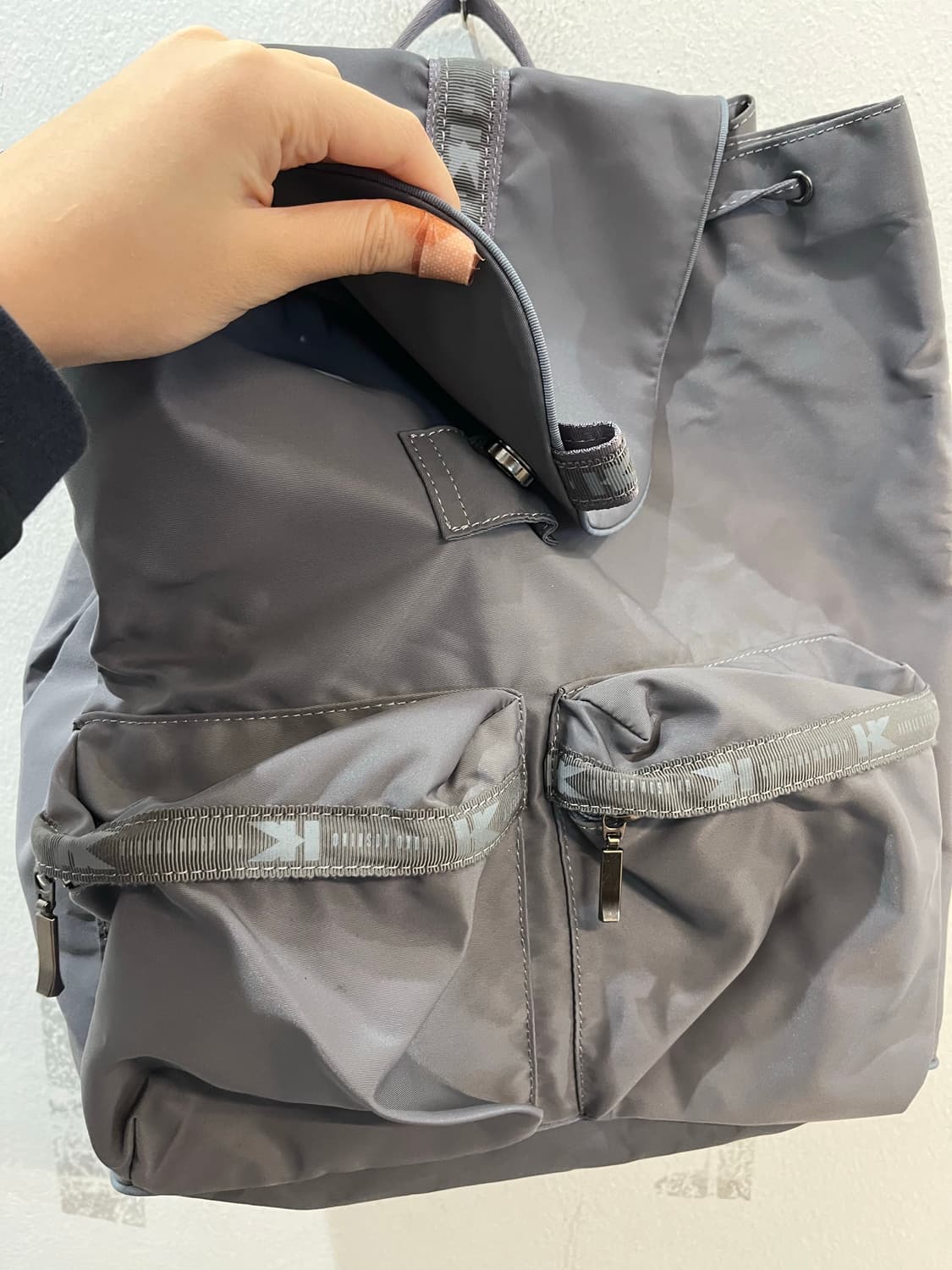 HIROKO KOSHINO SPORTS Logo strap backpac 상품이미지2