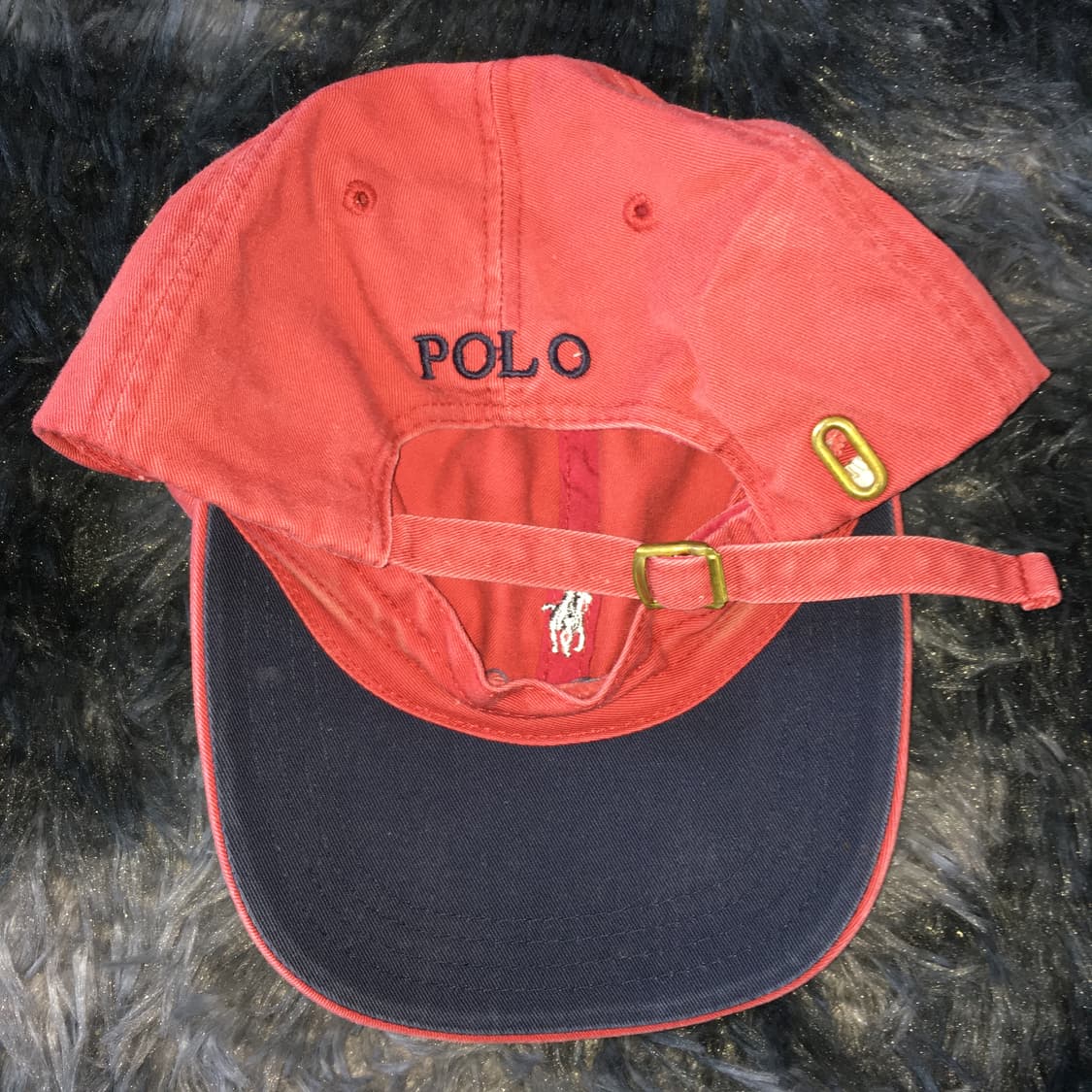 투티/A0 polo 랄프로렌 러블리 스포티 치노 캡 모자 워싱 빈티지 상품이미지4