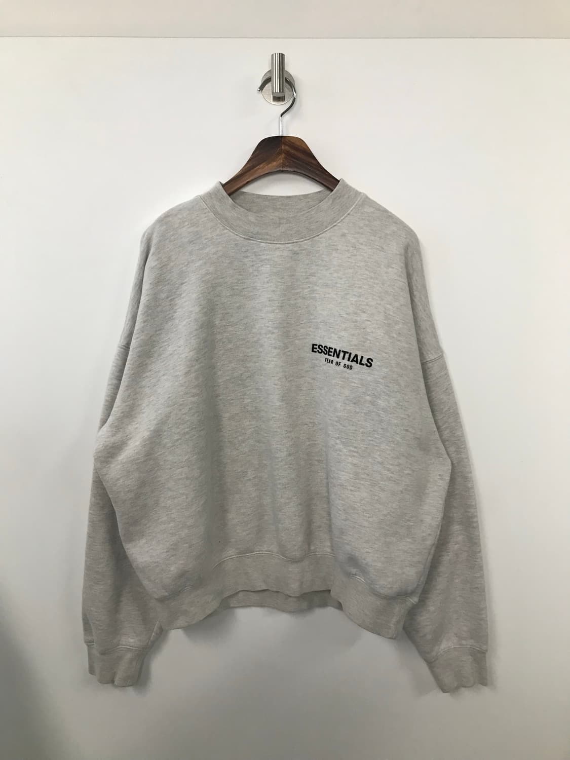피어오브갓 에센셜 라이트그레이 스웻셔츠 맨투맨 상품이미지3
