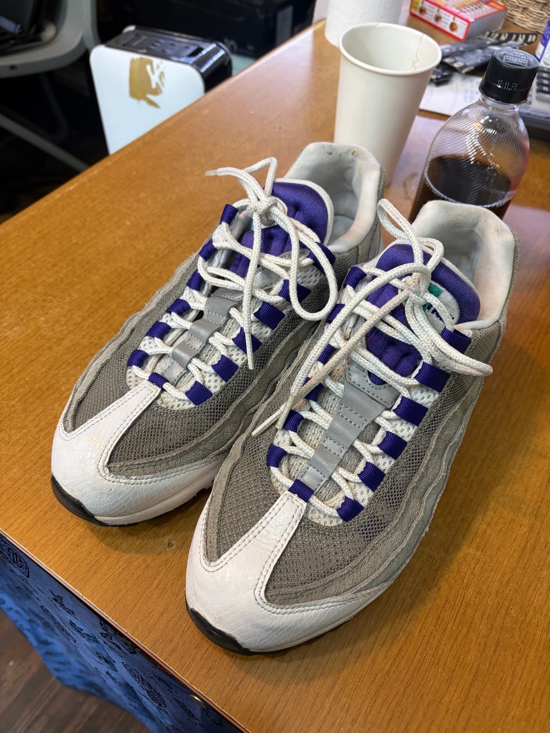 나이키 에어맥스95 보라 265 뱀피 상품이미지1