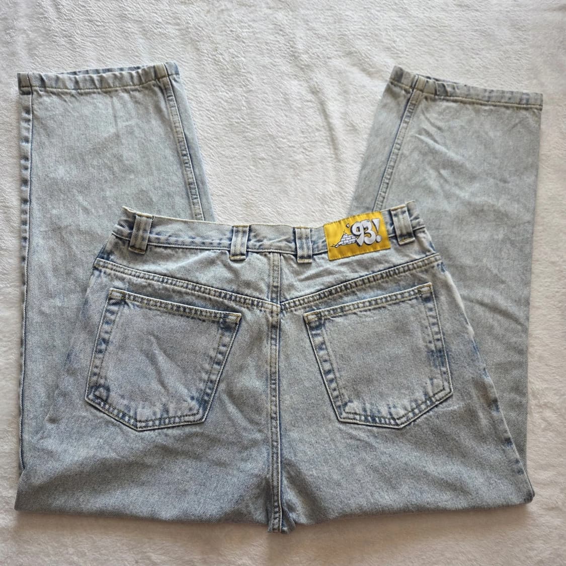 Polar Skate Co. 폴라 스케이트 컴퍼니 93! 데님 팬츠 연청 상품이미지5