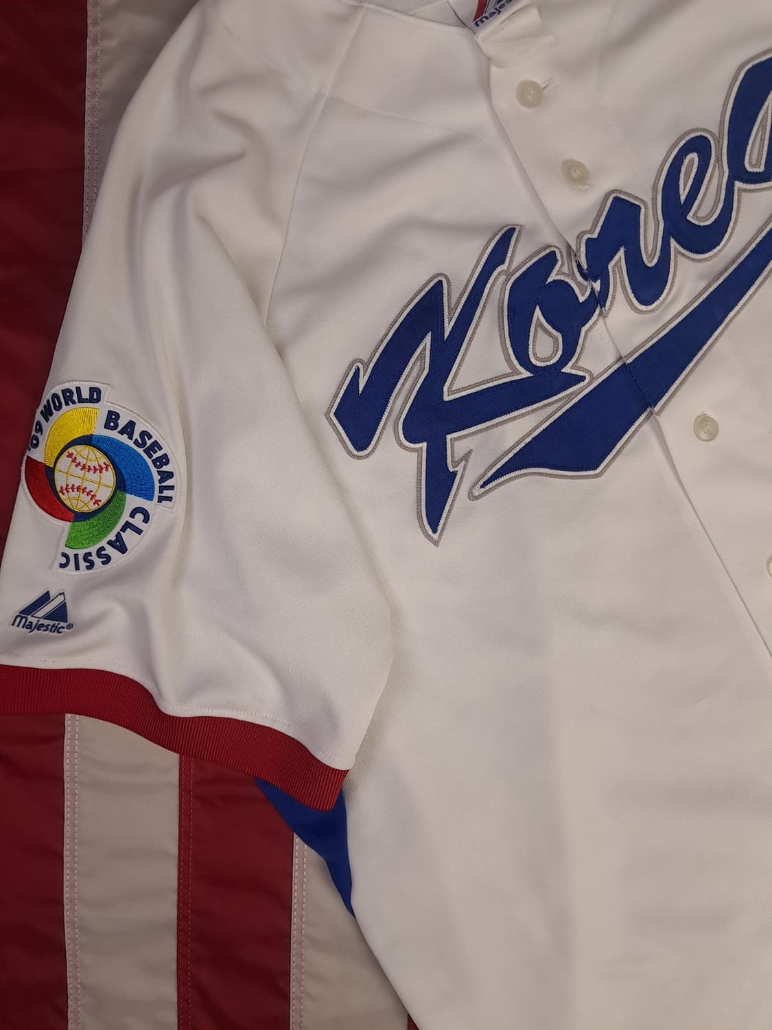 오리지날 마제스틱 WBC 코리아 야구 유니폼 상품이미지3
