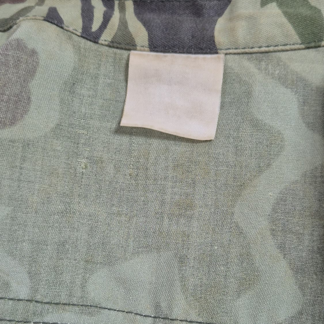 육군 구형 5공수특전여단 중사 충정무늬 충정복 전투복 상의 (S) 상품이미지10
