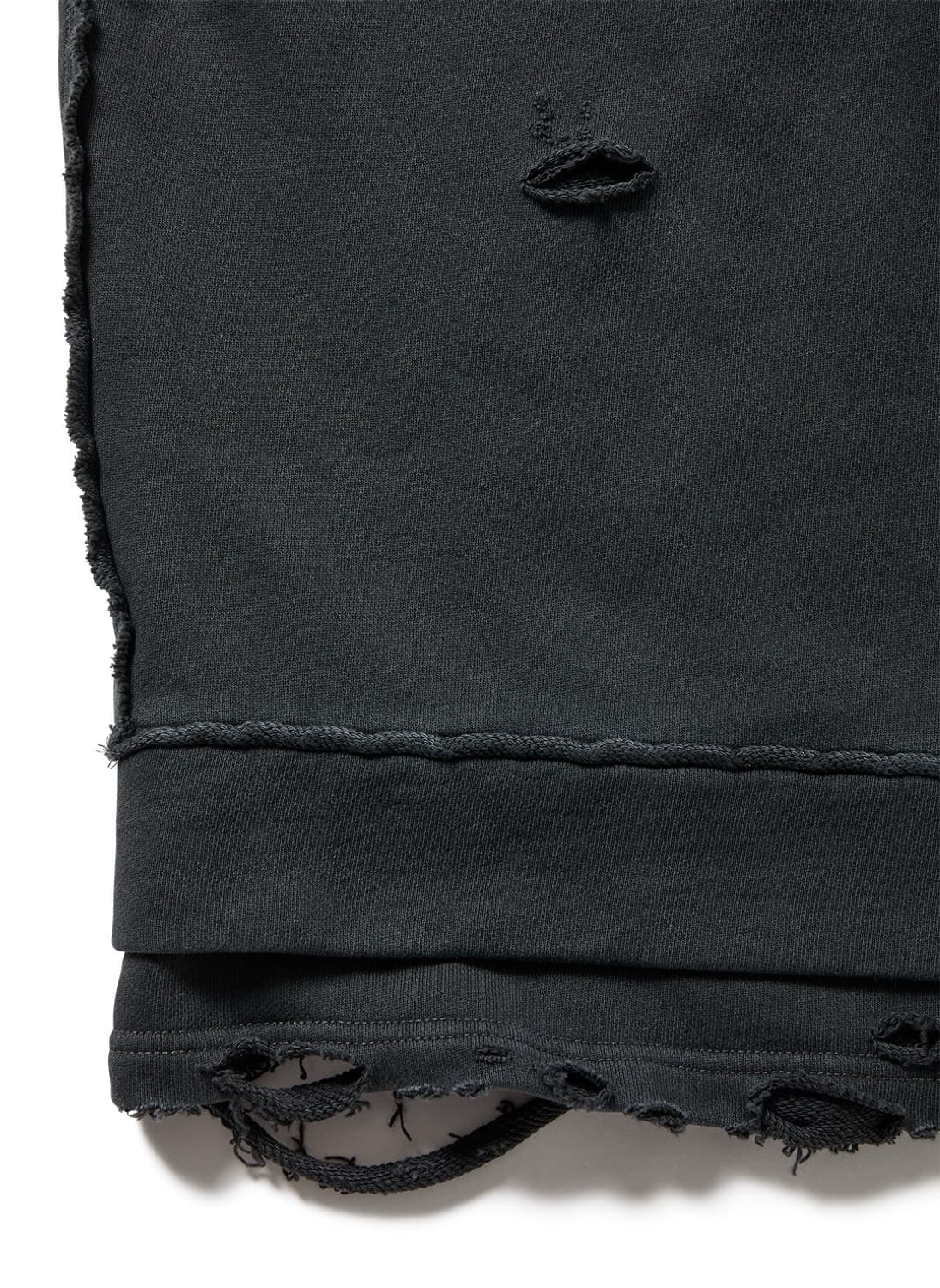 Perverze distress step layered sweatshir 상품이미지8