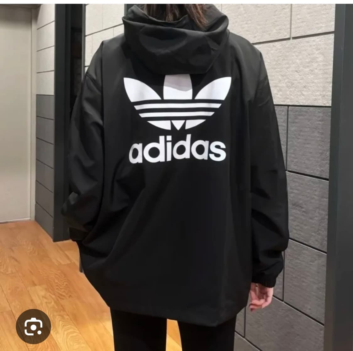 (24년) 아디다스 아디컬러 트레포일 빅 로고 바람막이 후드 자켓 상품이미지1