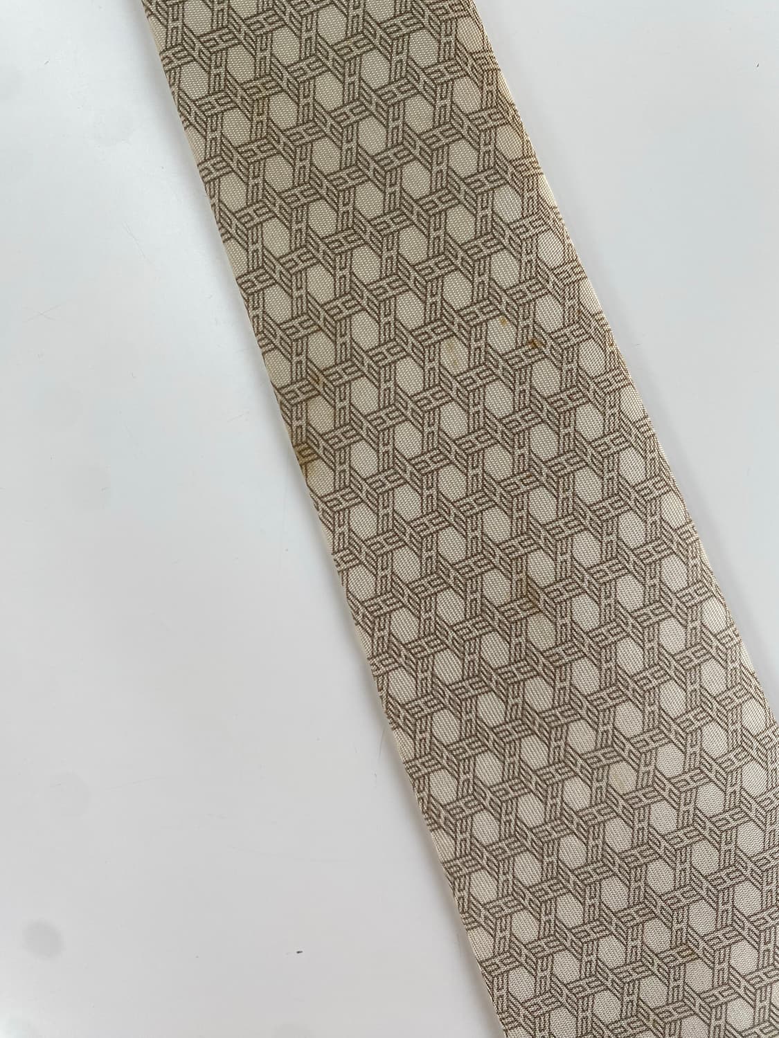 에르메스(HERMES) H모노그램 명품 정품 넥타이 상품이미지8