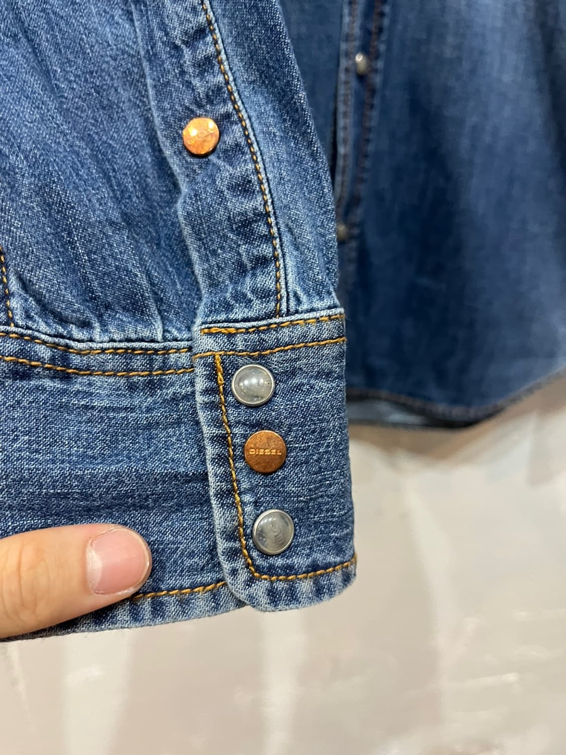 DIESEL 디젤 데님 셔츠  상품이미지3
