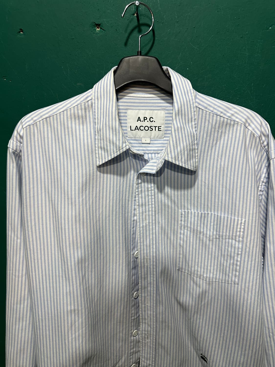 라코스테Xapc 스트라이프셔츠 L 상품이미지2
