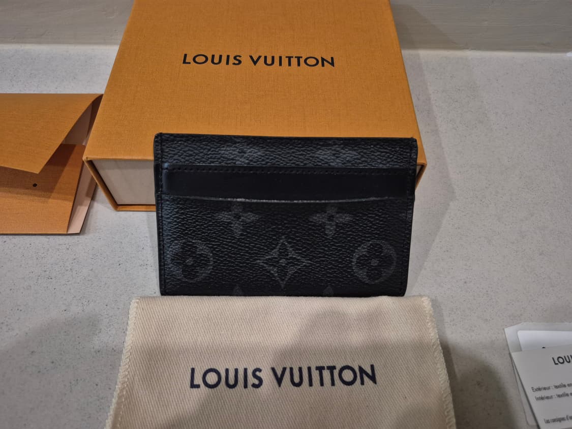 루이비통 더블 카드 홀더 모노그램 이클립스 카드지갑 팝니다 상품이미지7