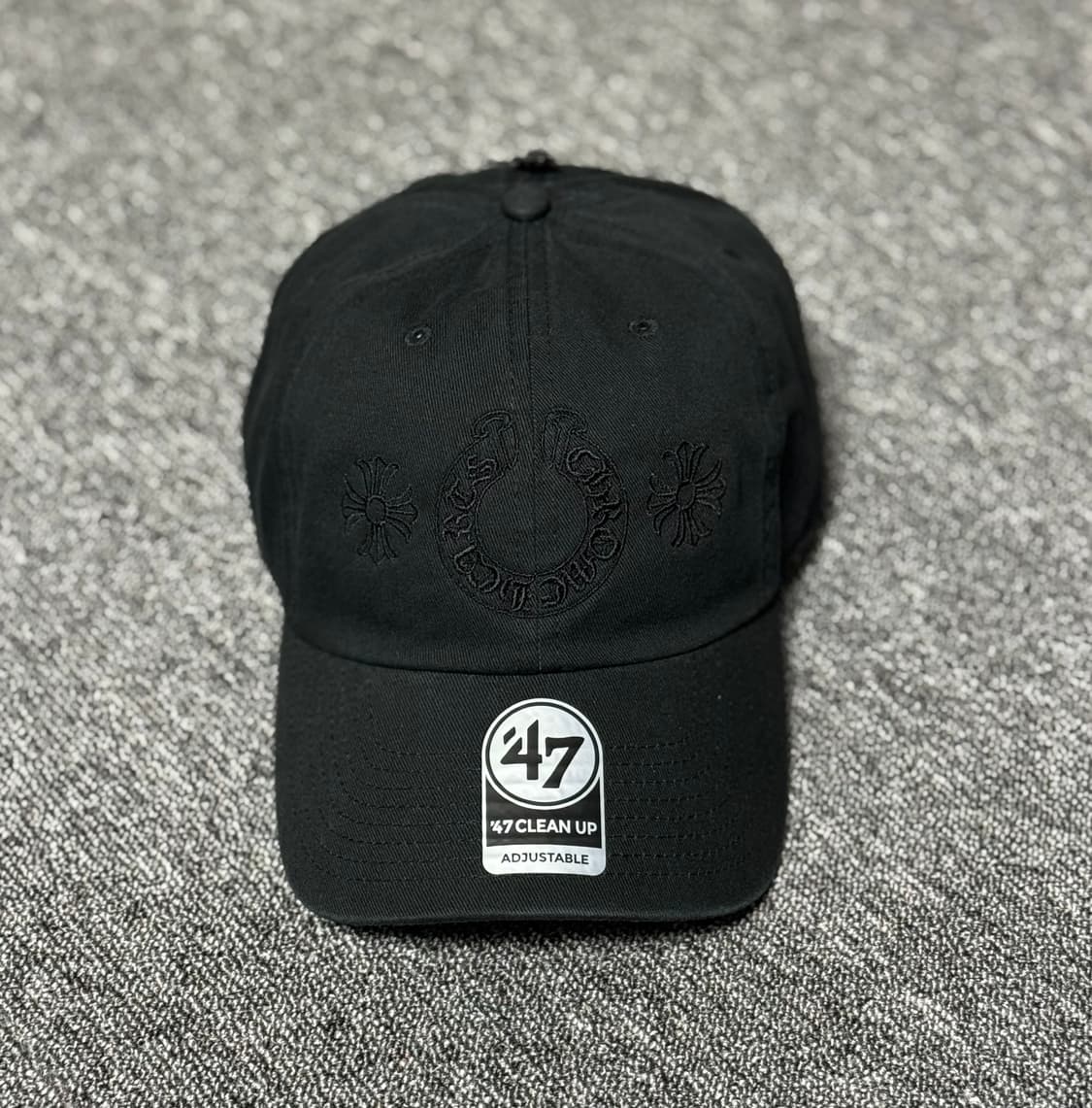 nptsss 크롬하츠 볼캡 블랙 상품이미지1