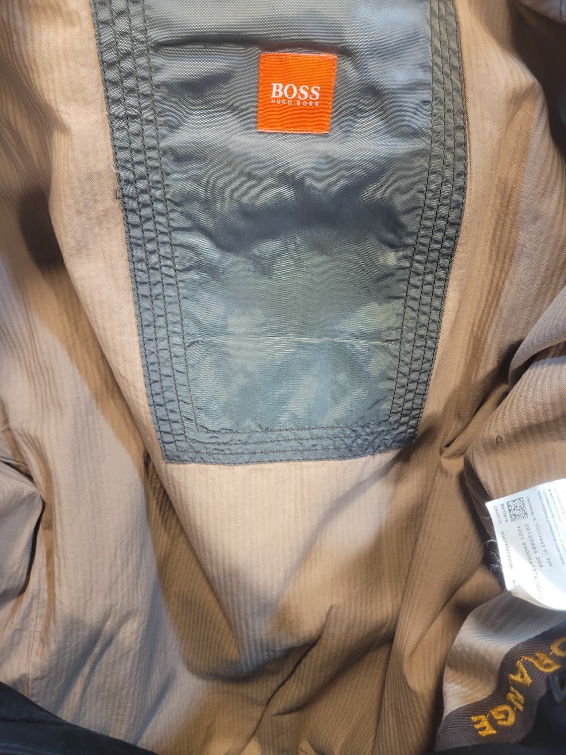 휴고 보스 남성 블랙 블루종 자켓 50 상품이미지6