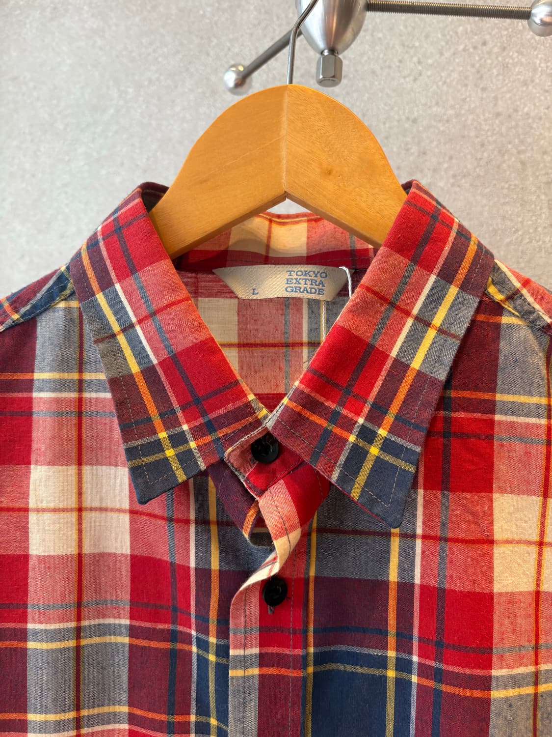 Jpn vintage 체크셔츠 상품이미지2