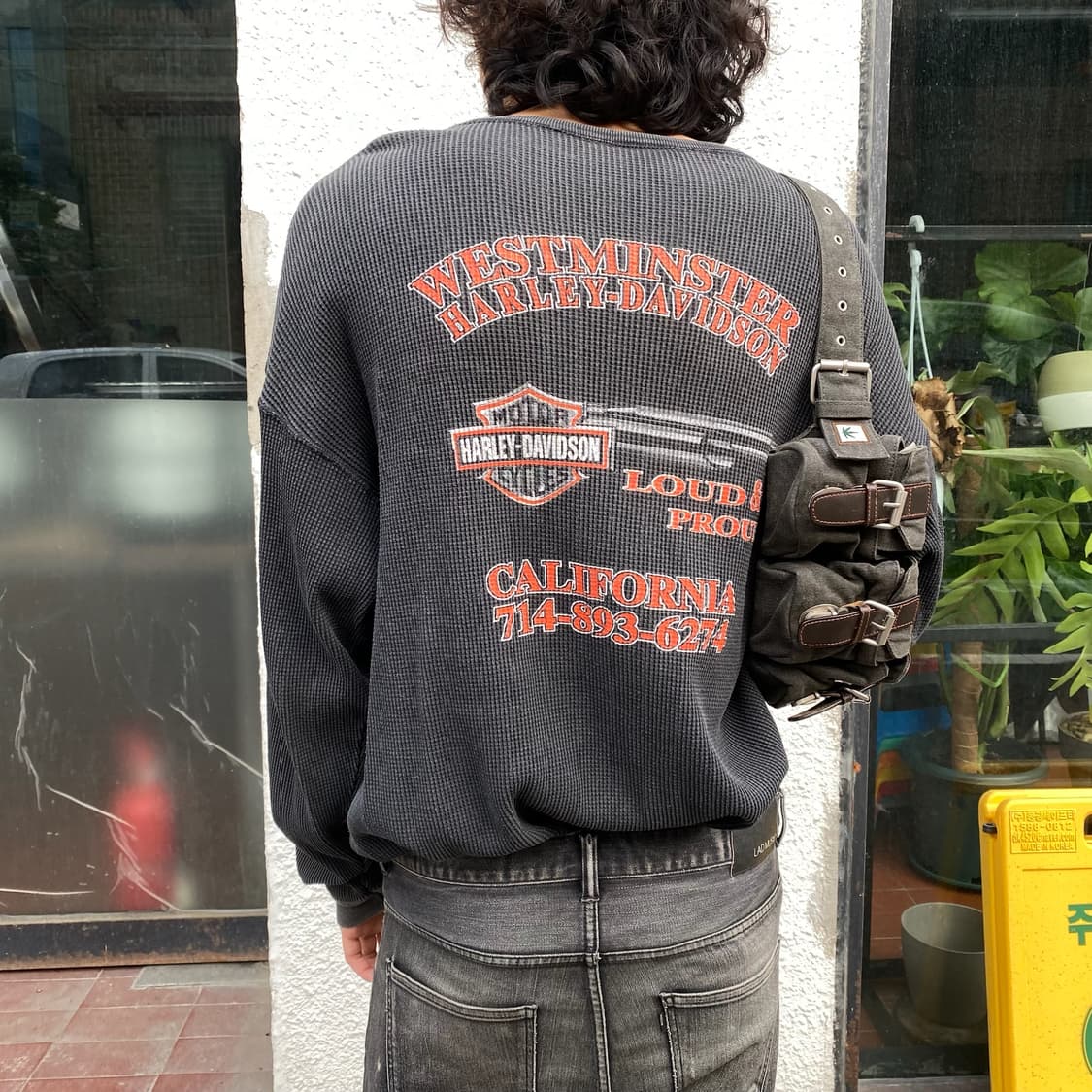 Harley Davidson 할리데이비슨 와플 롱슬리브 상품이미지3