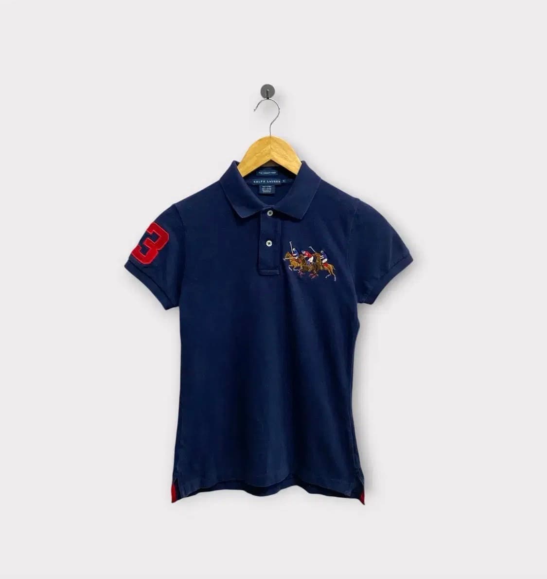 폴로 랄프로렌 트리플포니 피케 반팔티 S 상품이미지1