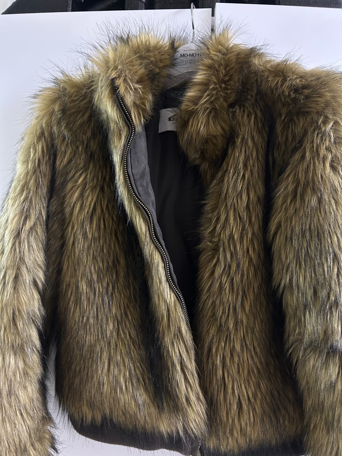 블랙업 퍼자켓 상품이미지2