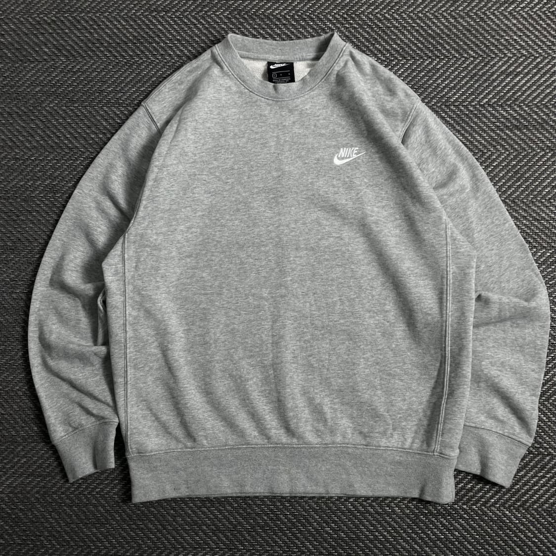 나이키 스우시 로고 그레이 스웻 맨투맨y 3887 상품이미지2