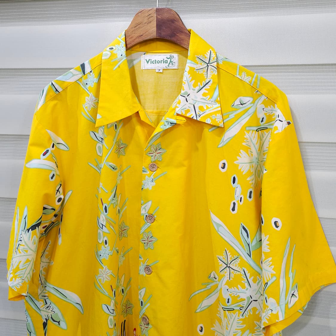 JAPAN 빈티지 Victoria 하와이안 셔츠- 프리사이즈 상품이미지2