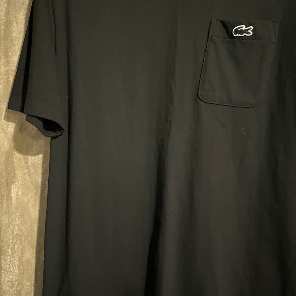 라코스테 포켓 라운드 반팔 상품이미지3