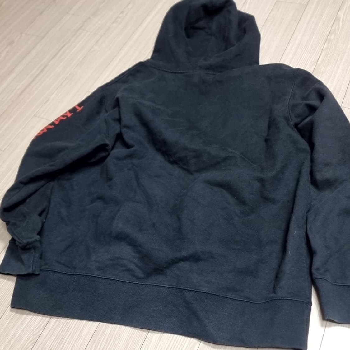 아임낫휴먼비잉*플레이보이 콜라보블랙 후드티 (105) 상품이미지6