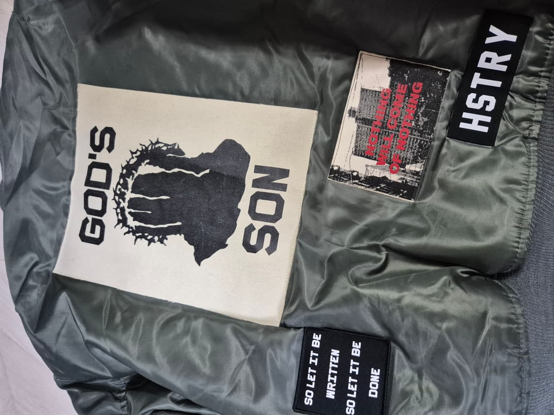 히스토리오브나스 패치 MA-1 로스코 항공자켓 상품이미지9