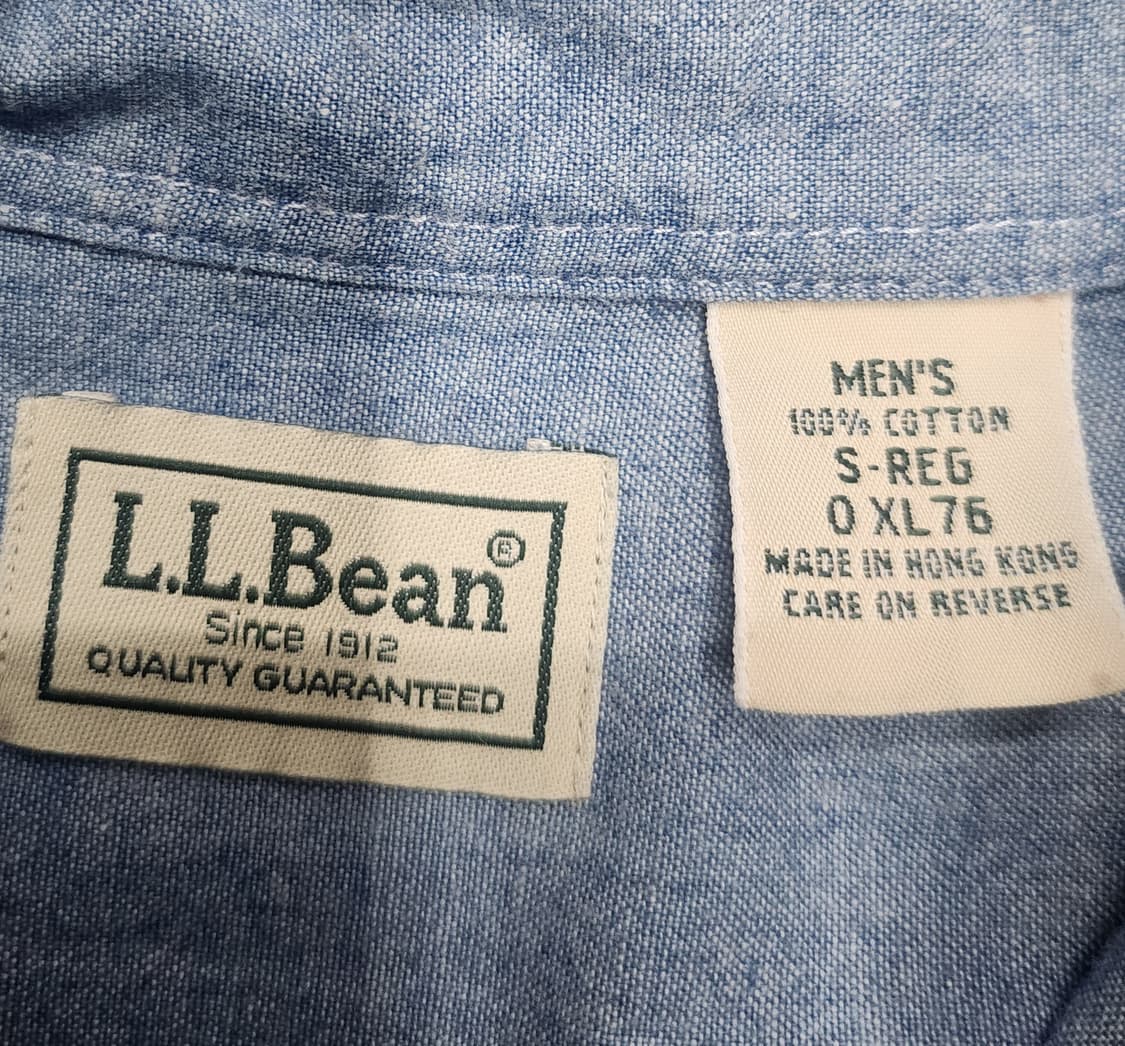 L.L.Bean 엘엘빈 데님 셔츠 XL 상품이미지3