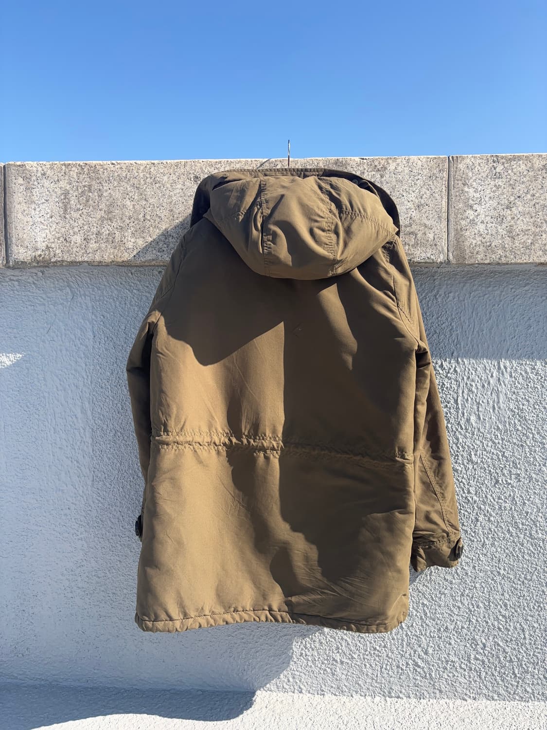 라쿤 내피 카키브라운 야상 점퍼 상품이미지5