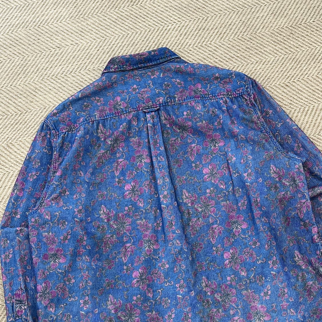 디스이즈네버뎃 플라워패턴 코듀로이 셔츠 r3273 상품이미지5