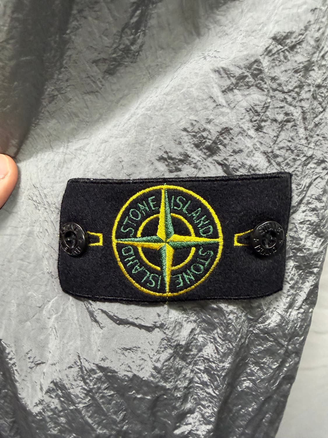 스톤아일랜드 나일론 메탈 에코닐 자켓 [XXL] 상품이미지5