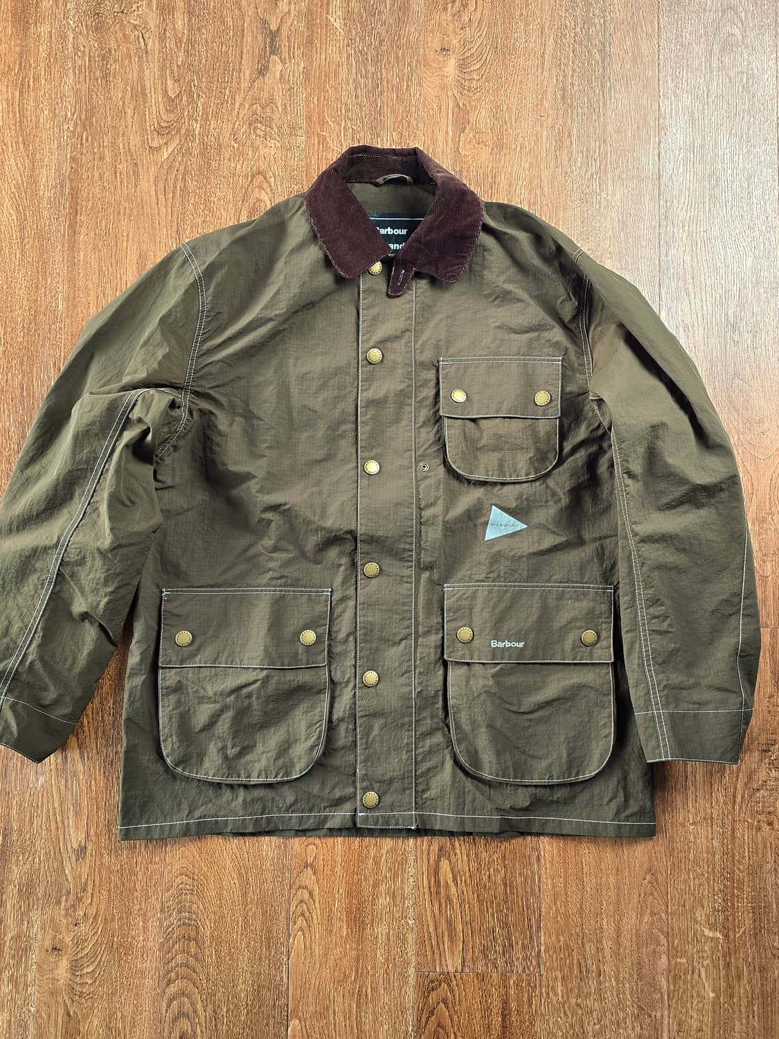 바버 앤드원더 피버자켓 XL 올리브 상품이미지1