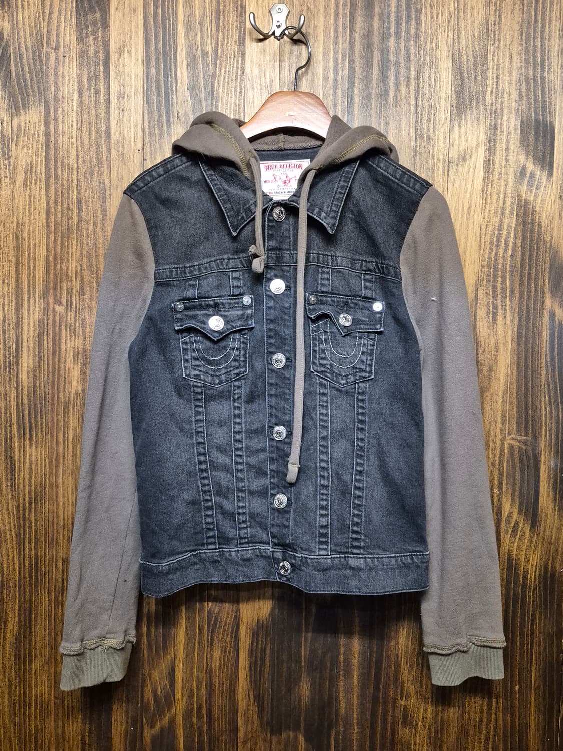 TRUE RELIGION DENIM HOODIE JACKET  상품이미지3