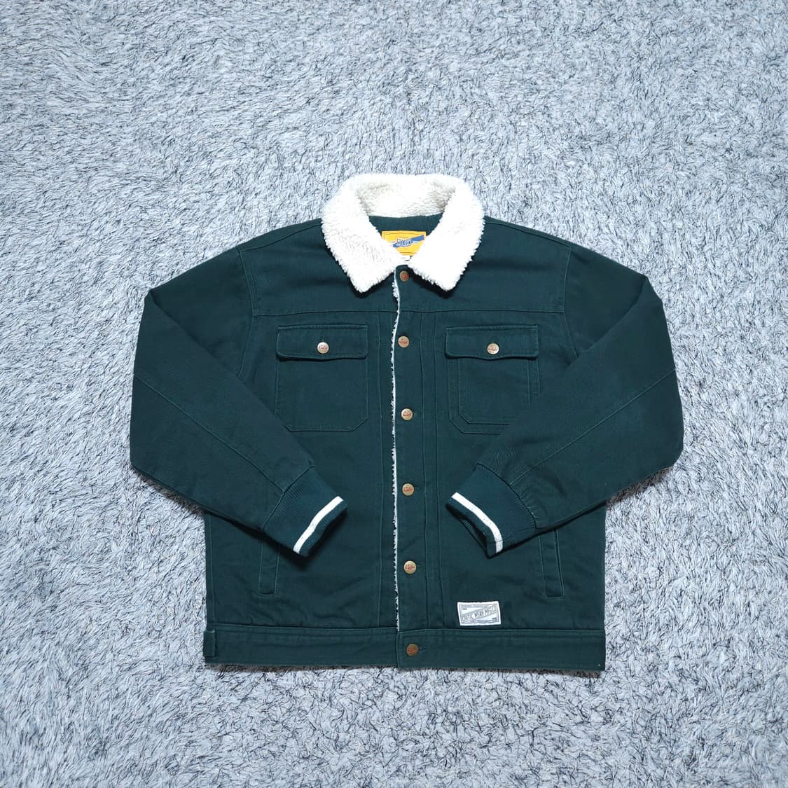 크리틱) L 남자 양털보아자켓 봄버자켓 / 왕눈이샵 상품이미지1