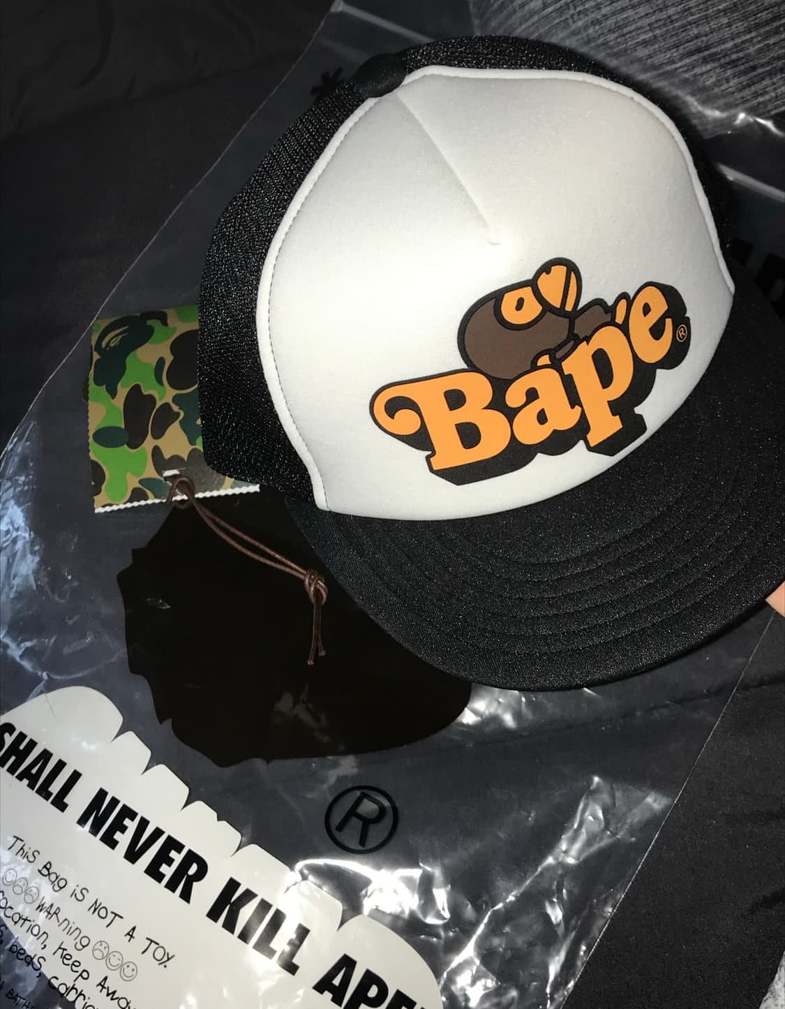 베이프 메쉬캡 상품이미지1