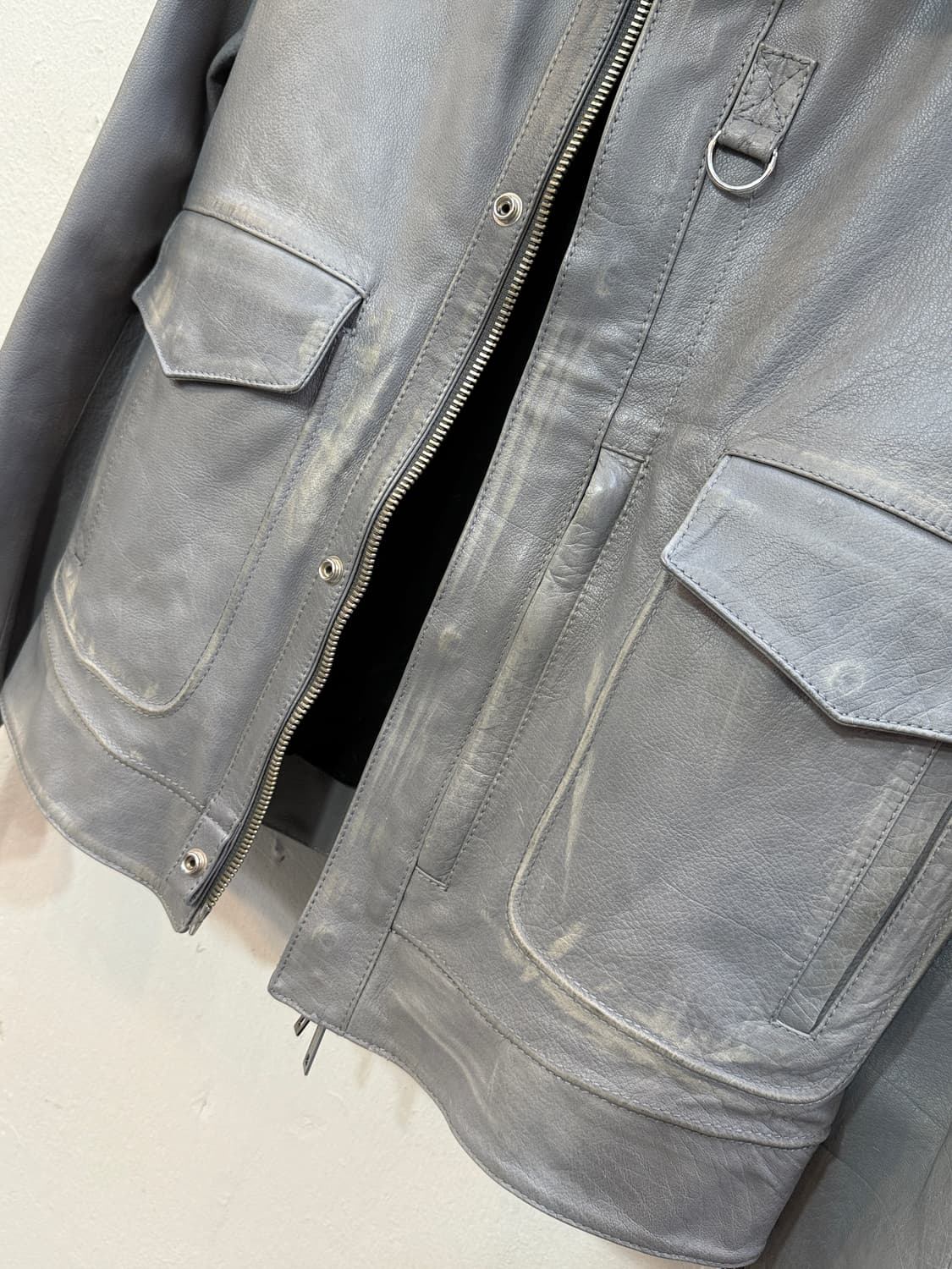 알레산드로 달레쿠아 레더자켓 상품이미지4