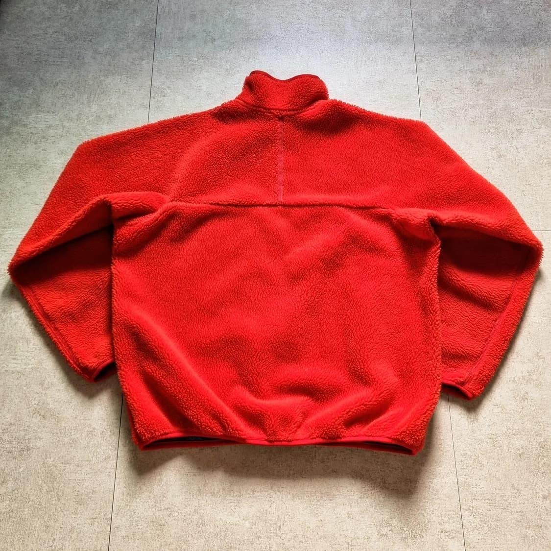 90s USA 파타고니아 베이비 레트로 파일 가디건 XL sz 상품이미지8
