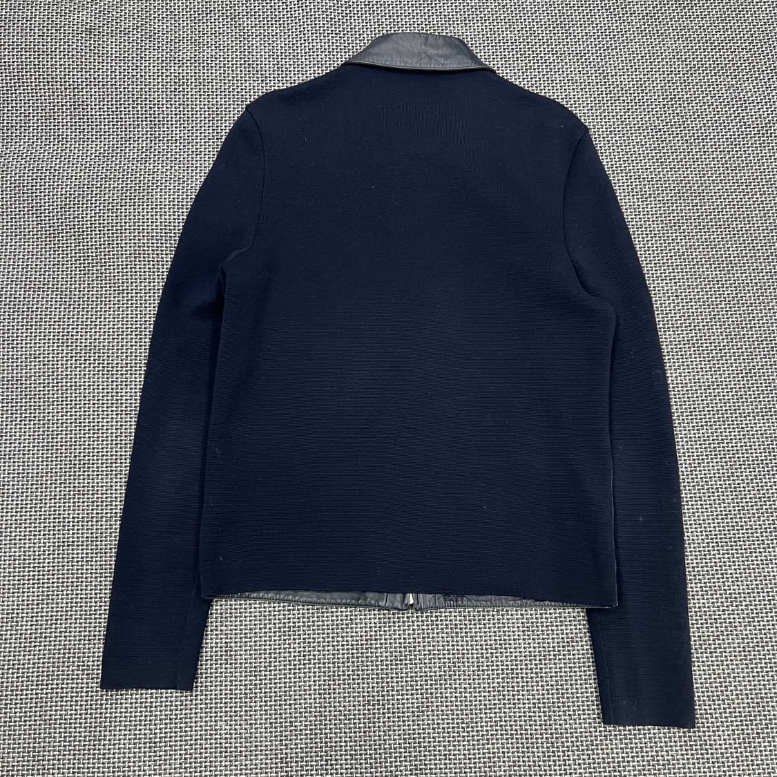 띠어리 레더 니트 자켓 상품이미지6