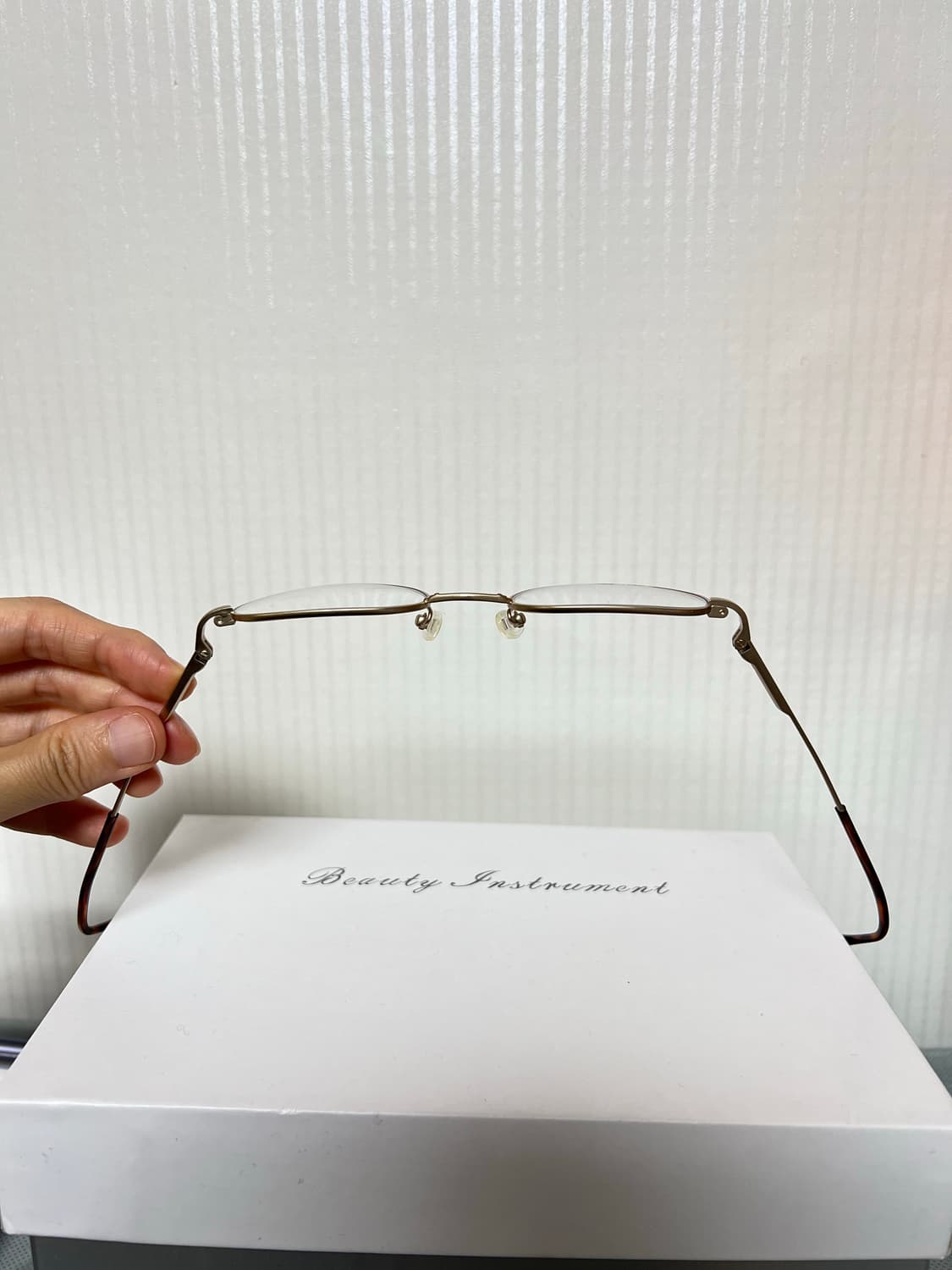 Made in italy 금테 판매 작은안경테 상품이미지5