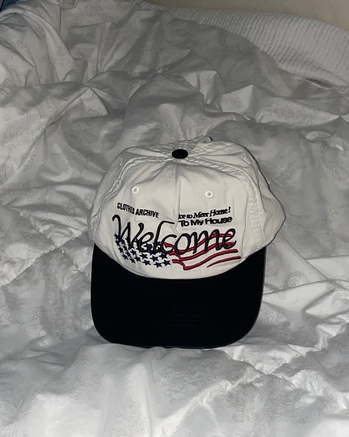 AEAE welcome washed cap 웰컴 볼캡모자 상품이미지1