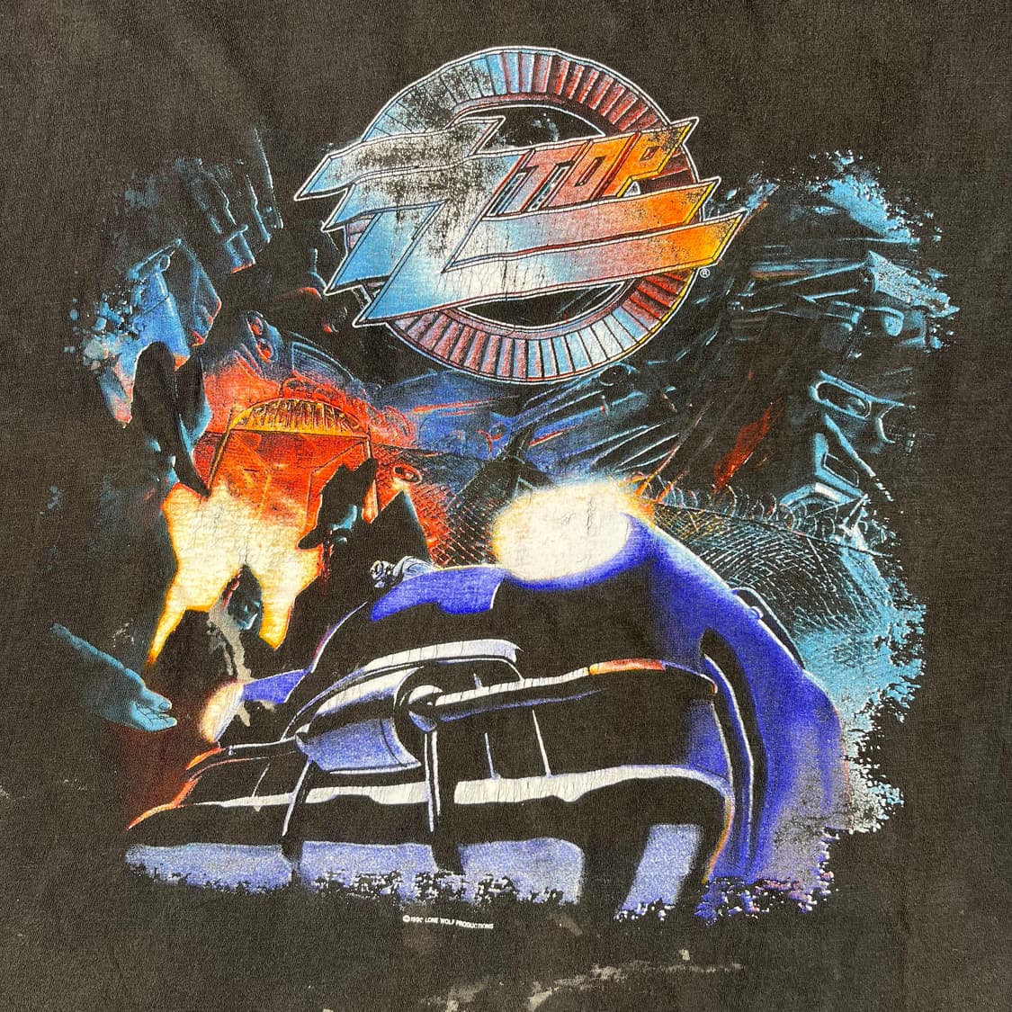 빈티지 ZZ Top Recycler 투어 반팔티 상품이미지5