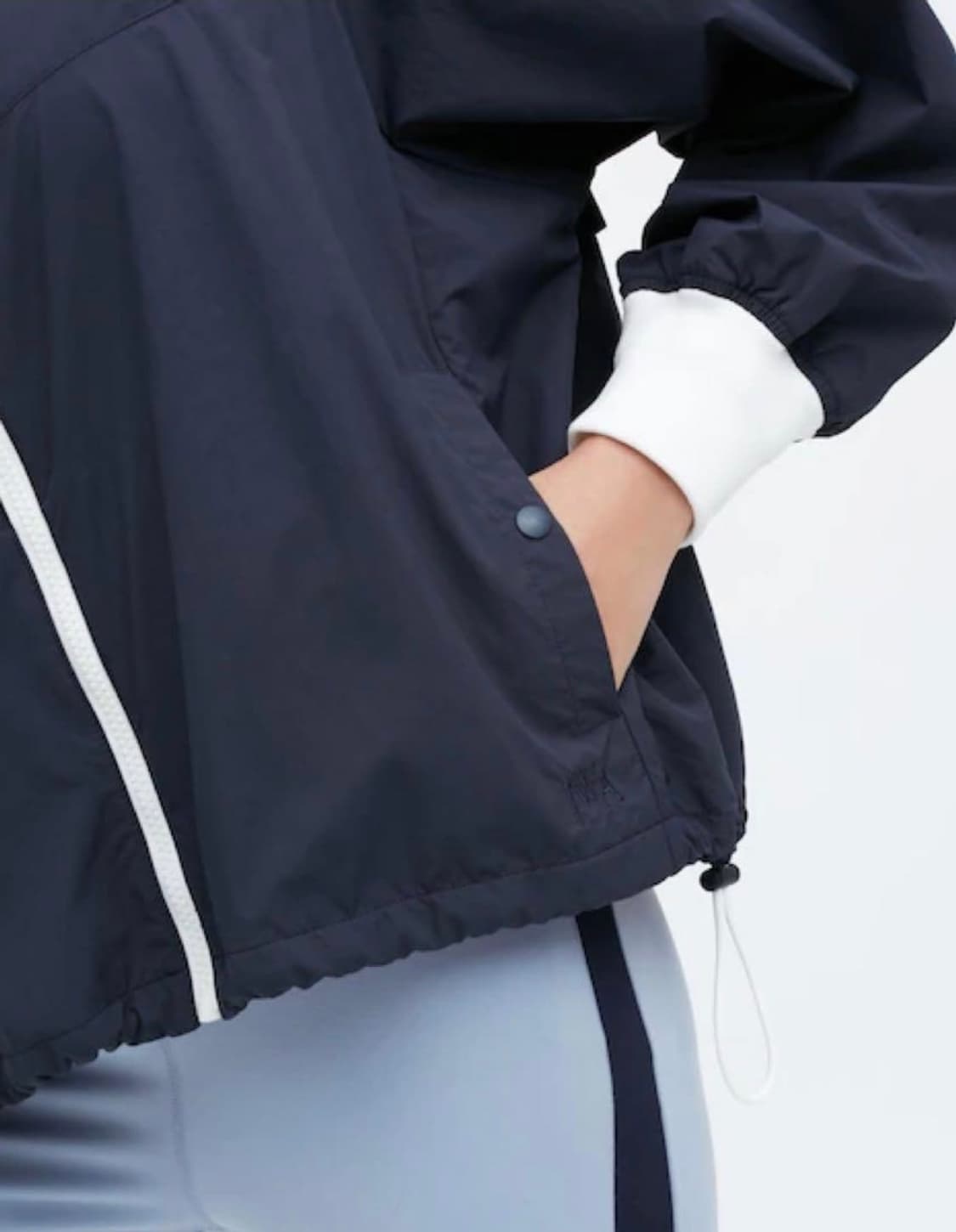 유니클로X JWA 립 블루종 자켓  상품이미지5