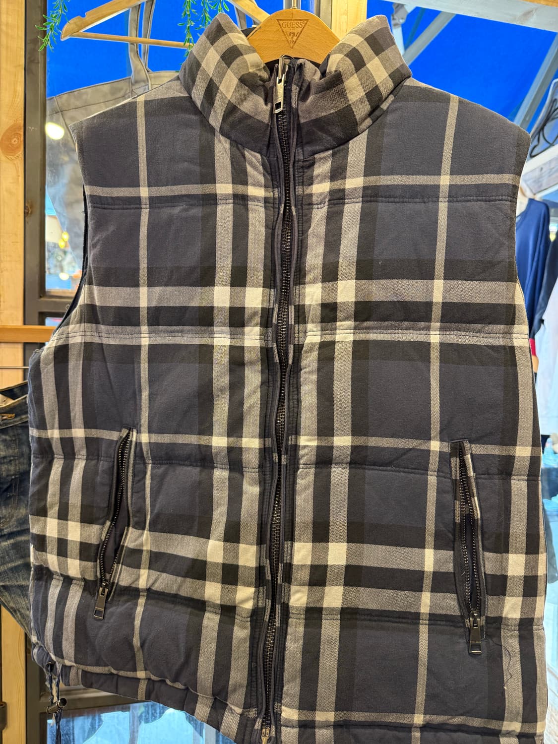 버버리 리버시블 패딩 조끼 상품이미지3