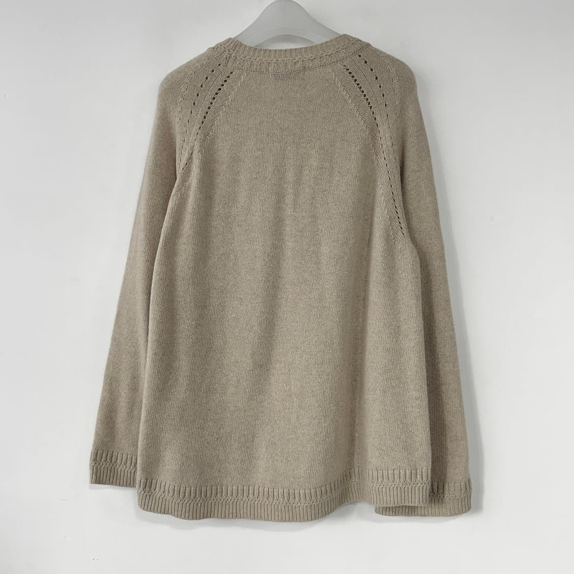 오즈세컨 비즈포인트 캐시미어100 니트 탑 상품이미지5