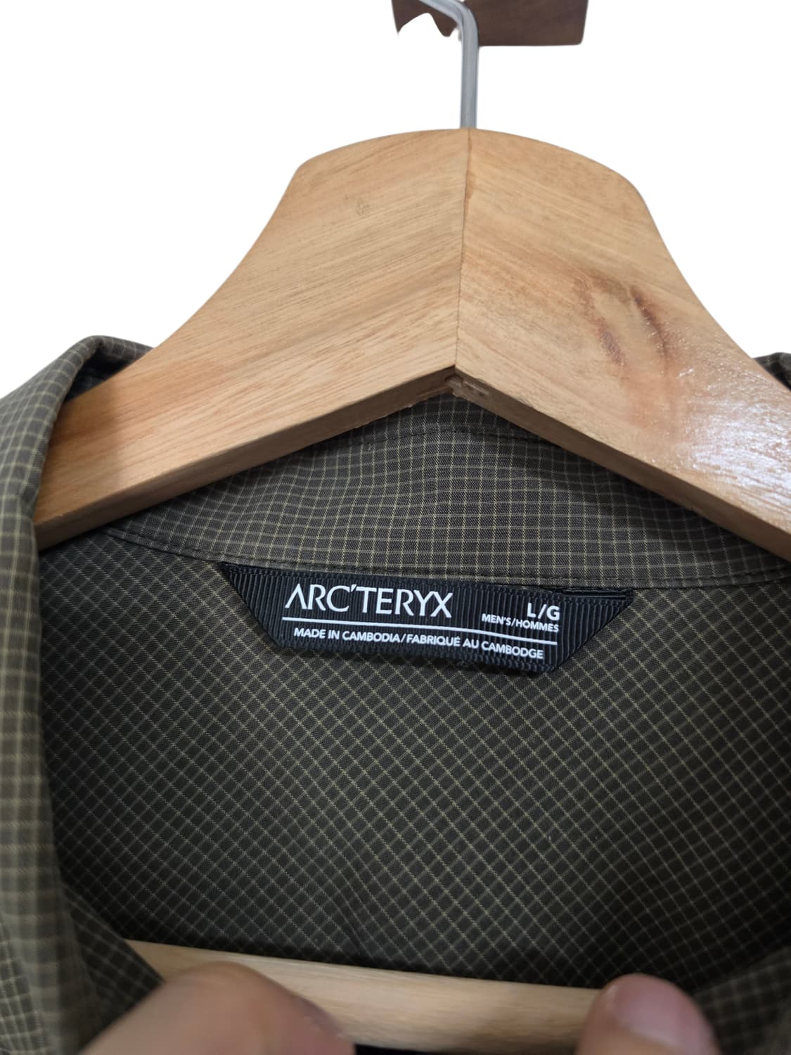 아크테릭스 체크 셔츠 L 상품이미지2
